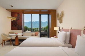 Basic Room, 2 Twin Beds, Balcony | Egyptian cotton sheets, premium bedding, down comforters