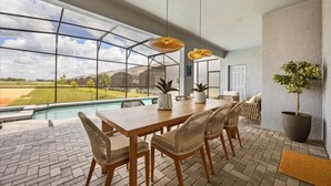 Dining - Last Minute Disney Getaway! Private Pool, Game Room & Themed Bedrooms. Book Now! #138731 (Orlando)
