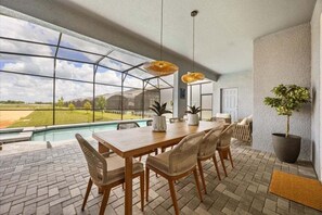 Dining - Last Minute Disney Getaway! Private Pool, Game Room & Themed Bedrooms. Book Now! #138731 (Orlando)