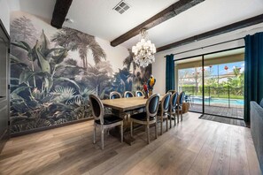 Dining - Last Minute Disney Getaway! Private Pool, Game Room & Themed Bedrooms. Book Now! #148805 (Orlando)