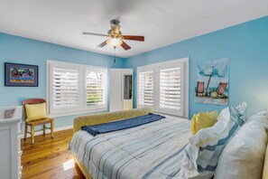 Iron/ironing board, WiFi, bed sheets - Colorful NSB Beach Retreat • Stunning Deck Oasis (New Smyrna Beach)