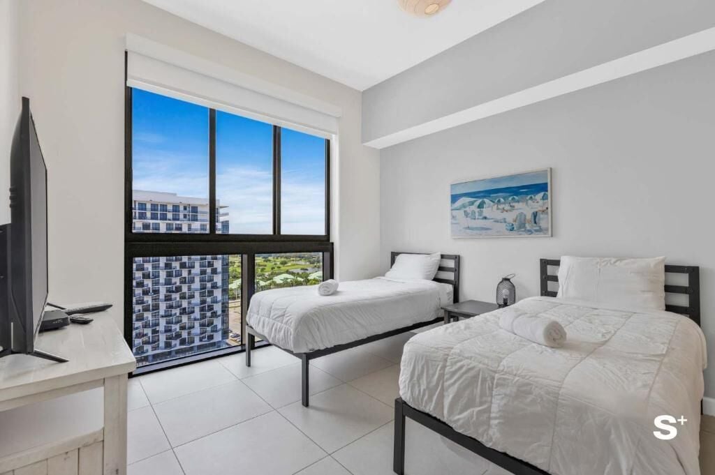 Appartement Confort, 2 chambres, balcon, vue ville