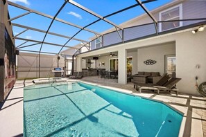 Pool - Last Minute Disney Getaway! Private Pool, Game Room & Themed Bedrooms. Book Now! #149063 (Orlando)