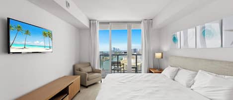 1 bedroom, iron/ironing board, travel cot, WiFi