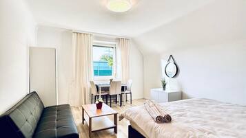 1 Schlafzimmer, Bügeleisen/Bügelbrett, Bettwäsche