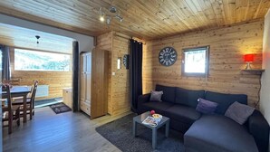 TV - 100m from ski slopes, Ground floor, tv, ski locker, 32m², Vars (Vars)