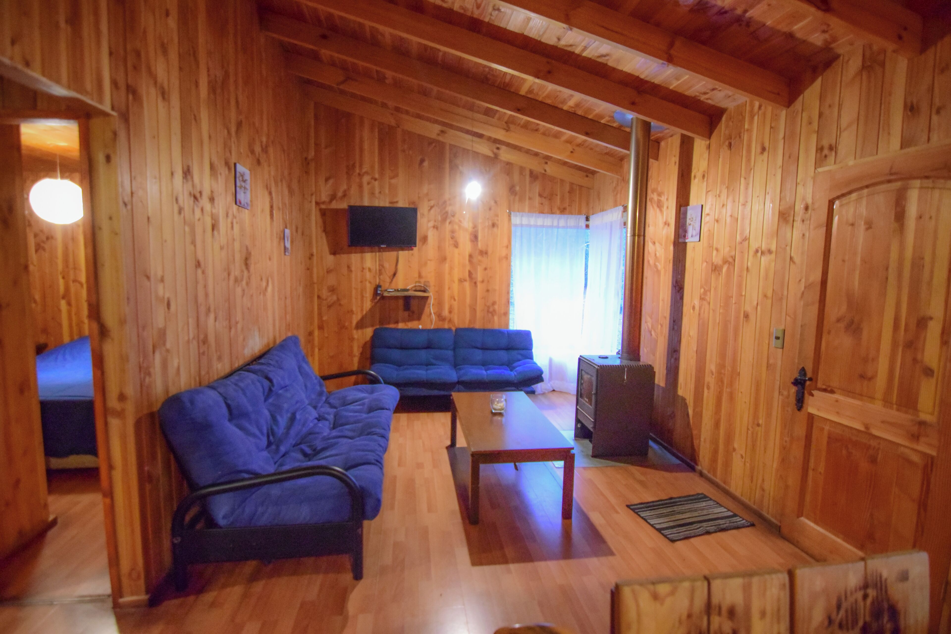 Hus, flere senger, kjæledyr tillatt, hageutsikt