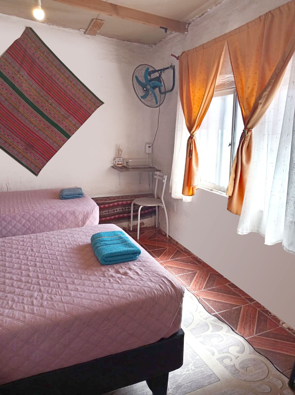 基础双人房或双床房, 公共浴室 | 免费 WiFi