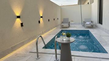 Junior Suite, Private Pool | Terrace/patio