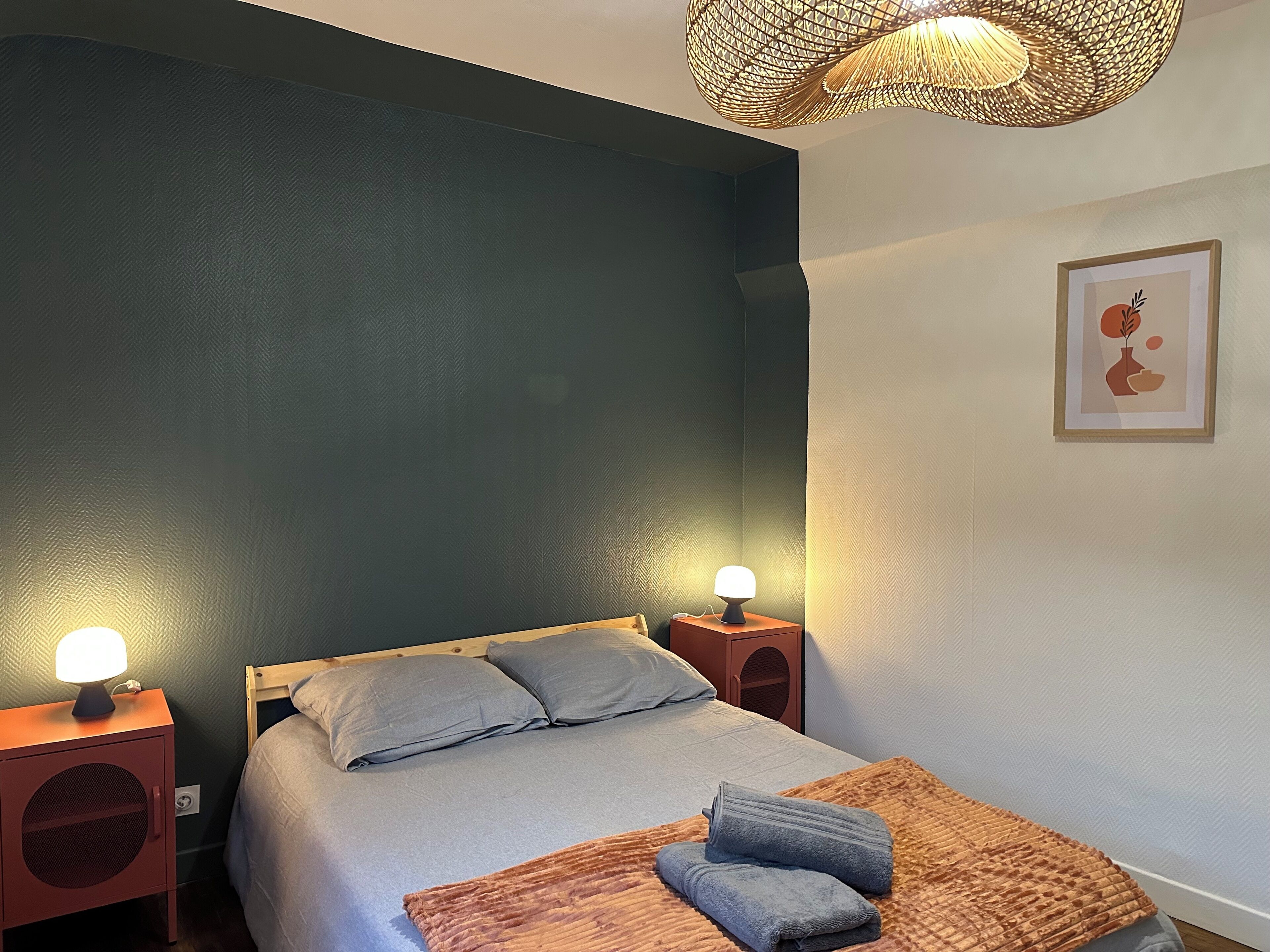 2 Schlafzimmer, Bügeleisen/Bügelbrett, Reisekinderbett, kostenloses WLAN