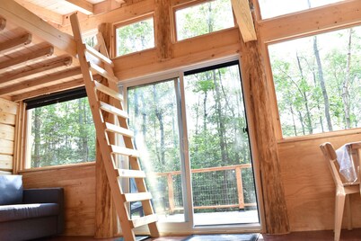 Disconnect on a private estate, hiking trails, Finnish sauna, canoe,,,,