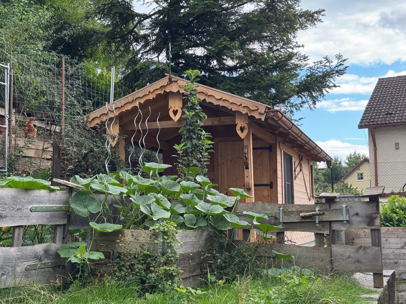 Enceinte de l’hébergement