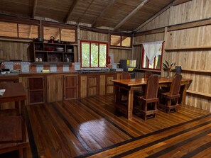 Family Chalet, Housekeeping, Park View | Desk, free WiFi