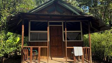 Comfort huisje, uitzicht op tuin | Een bureau, gratis wifi