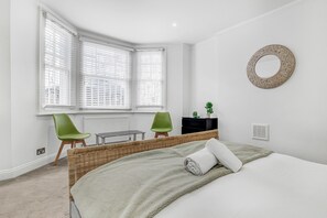 1 bedroom, iron/ironing board, travel crib, WiFi