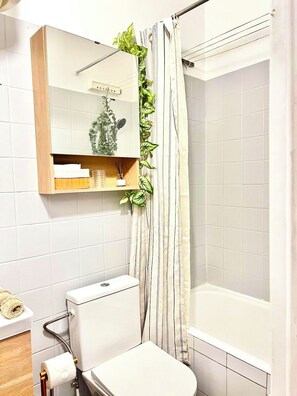 Handdoeken, zeep, toiletpapier