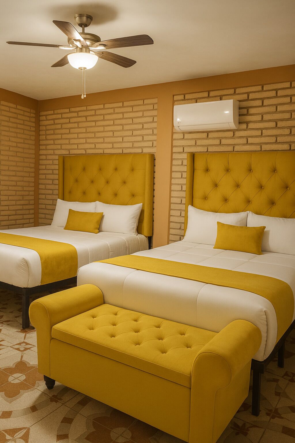 Comfort Twin Room, Patio | Iron/ironing board, free WiFi