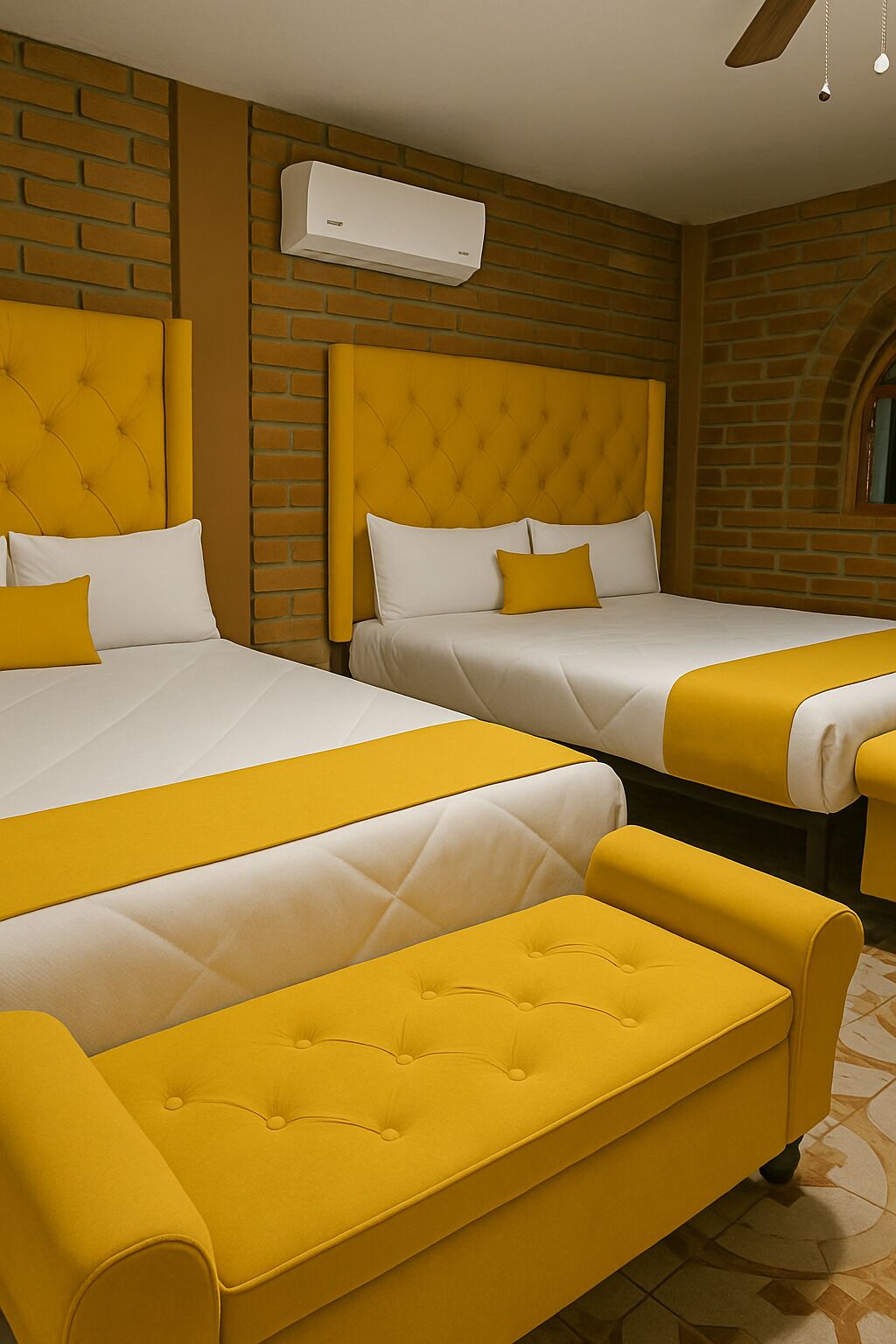 Comfort Twin Room, Patio | Iron/ironing board, free WiFi