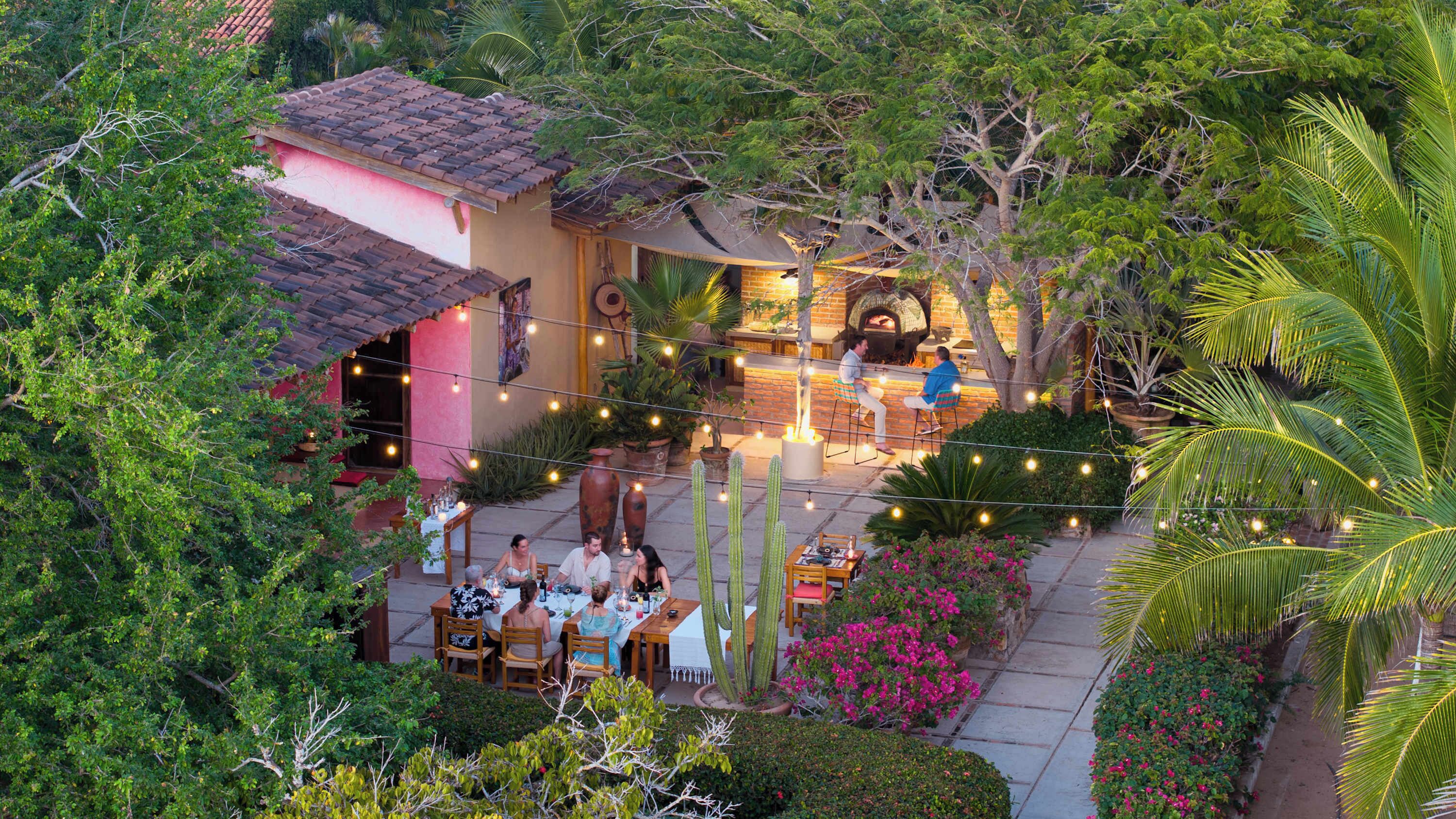 Restaurante al aire libre