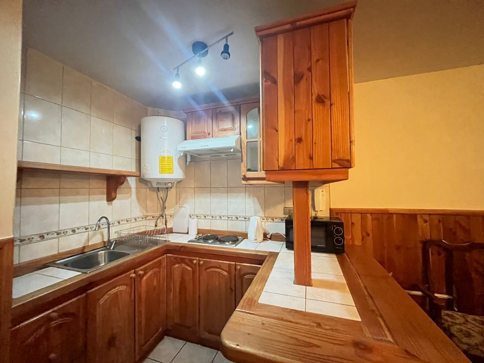 Micro-ondas, fogão, cooktop