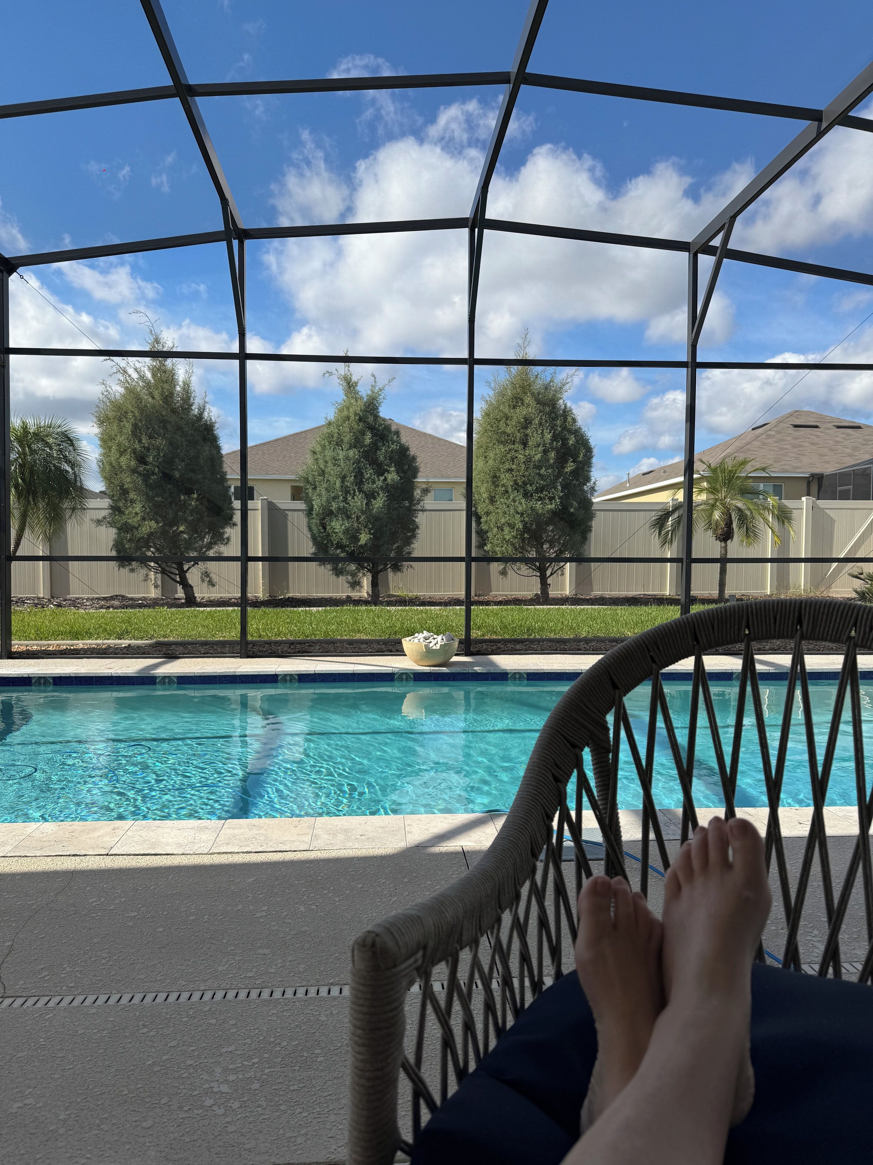 Alberca al aire libre y alberca climatizada