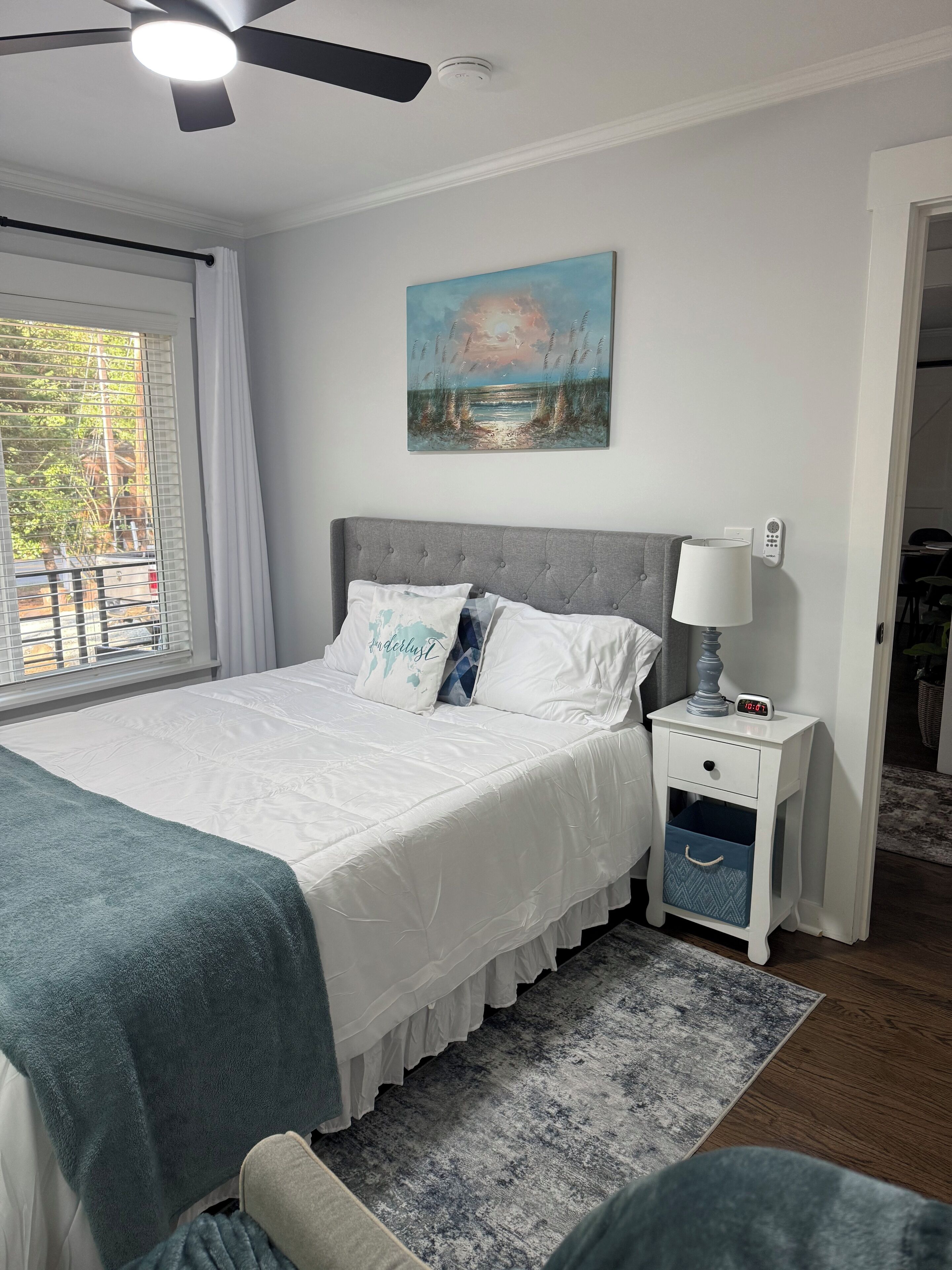 5 soverom, strykejern/-brett, wi-fi og sengetøy