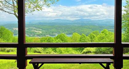 Stunning Views from the Fire Tower Cabin