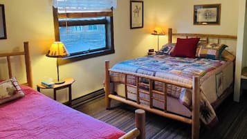 1 habitación, tabla de planchar con plancha, internet y ropa de cama