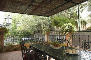 Restauration en plein air