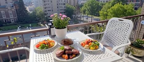 Restauration en plein air