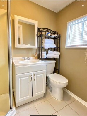 Bathroom - Tiny home close to cruise ships. (Galveston)