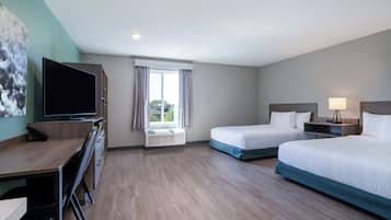 Schreibtisch, laptopgeeigneter Arbeitsplatz, VerdunkelungsvorhÀnge