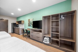Studio, 2 Queen Beds, Non Smoking | Desk, laptop workspace, blackout drapes, free WiFi - Echo Suites Extended Stay By Wyndham Colorado Springs Airpt (Colorado Springs)