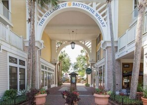 Property grounds - TWO GOLF CARTS! Large screened porch in quiet neighborhood. Pet friendly. (Miramar Beach)