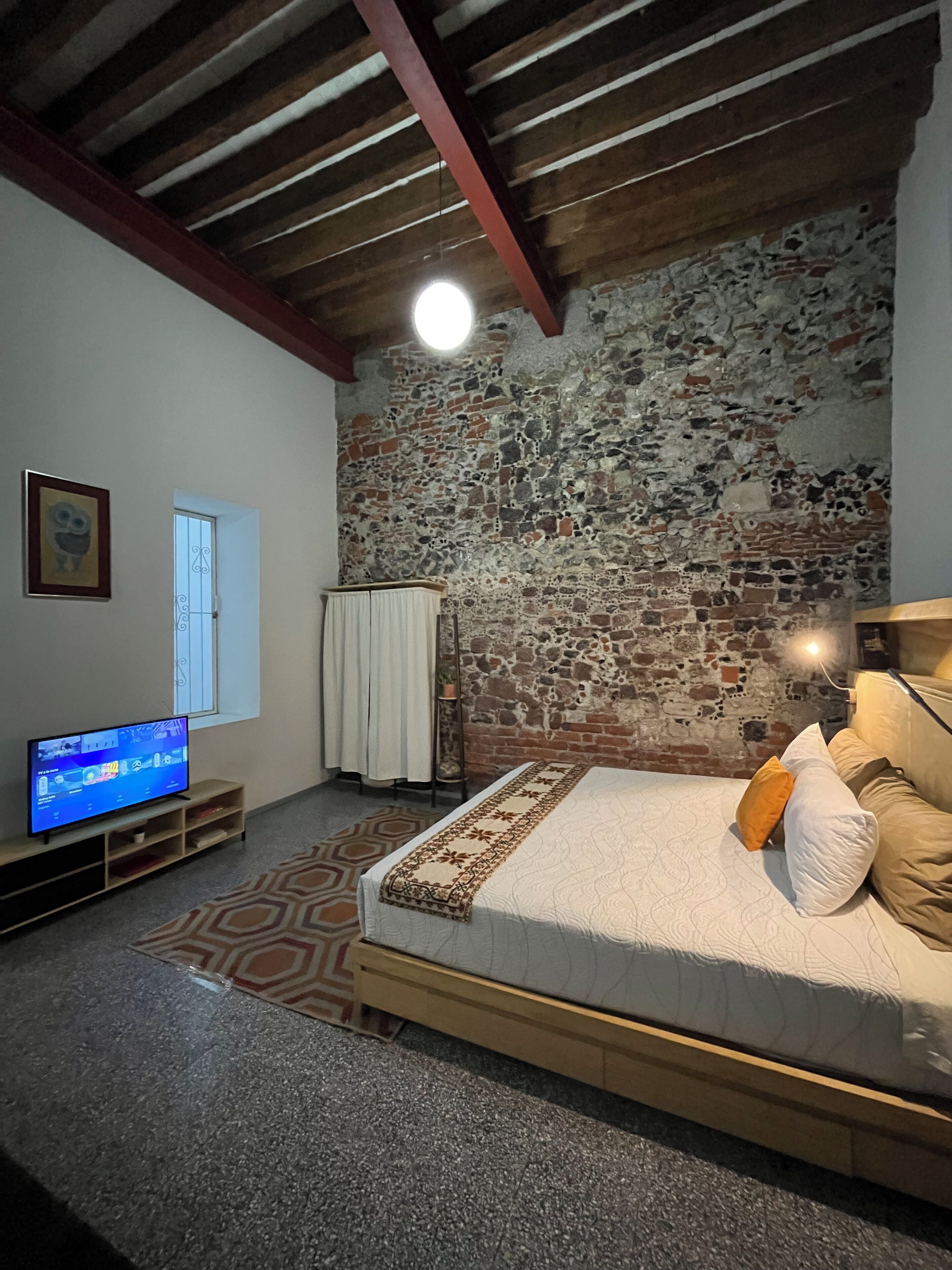 Loft | Seterika/papan seterika, Wi-fi percuma, cadar katil 
