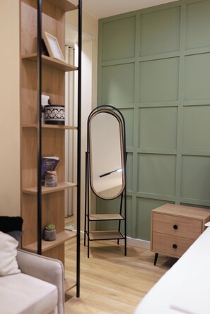 特色開放式客房, 陽台, 城市景觀 | 書桌、筆電工作空間、遮光布/窗簾、隔音