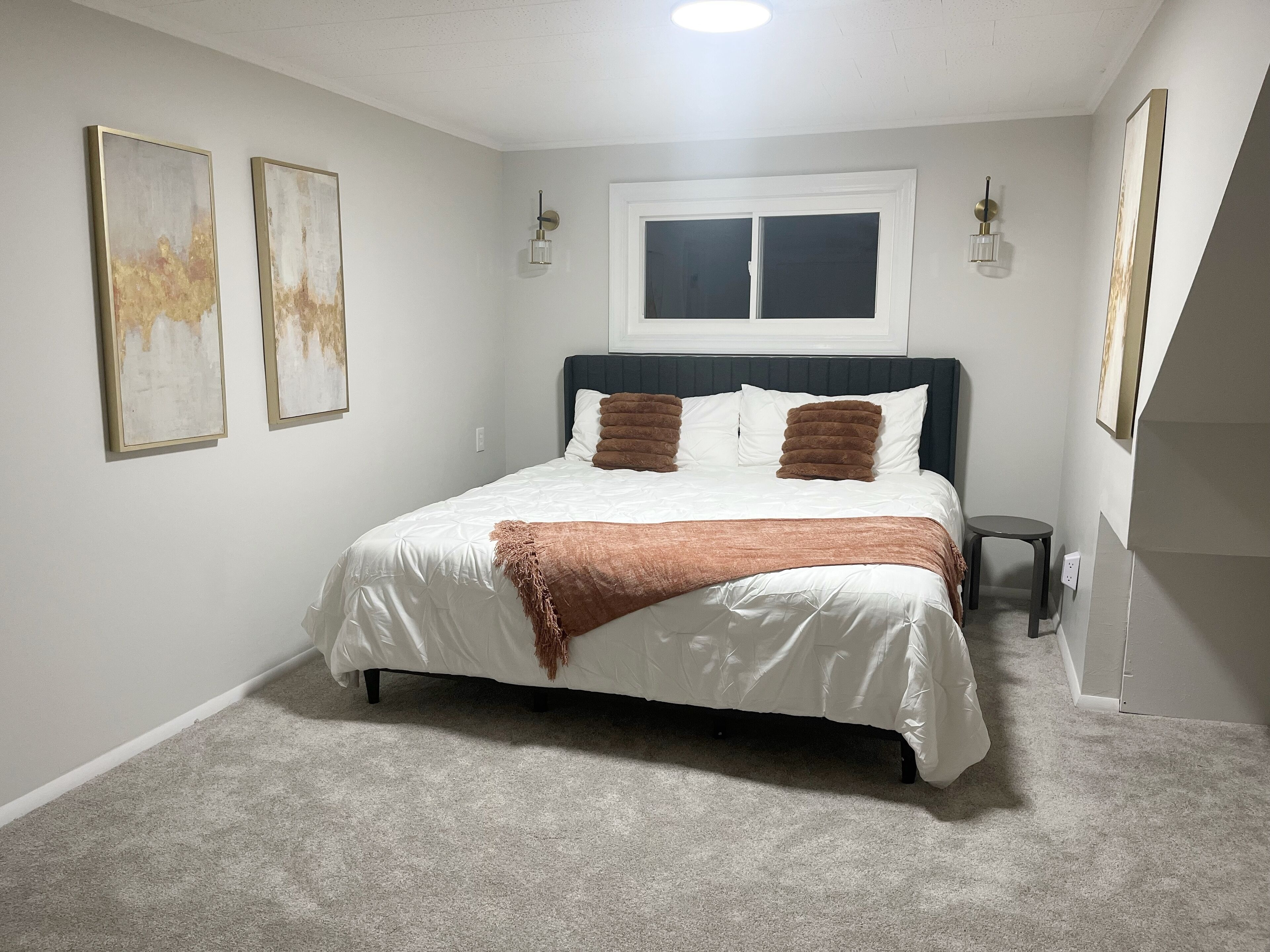 5 bedrooms, iron/ironing board, travel cot, free WiFi
