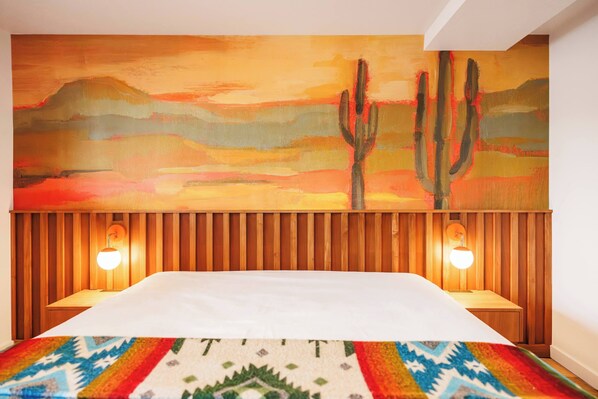 Escritorio, wifi, ropa de cama y acceso para silla de ruedas