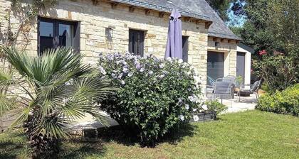 House 5 rooms 8 people with garden 800 m from the beach