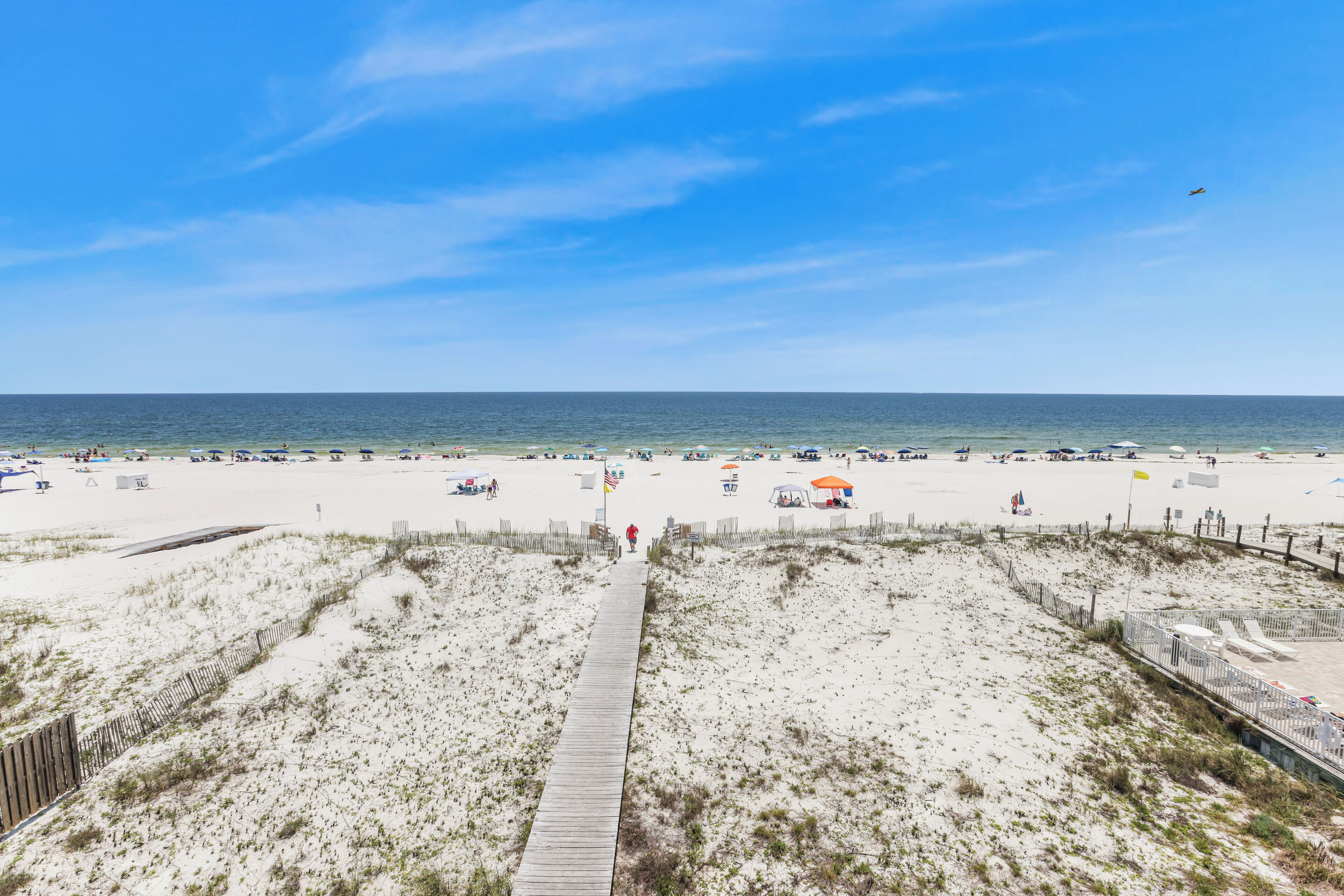 Sun-loungers, beach towels
