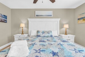 Iron/ironing board, travel cot, free WiFi, bed sheets - Beachfront Getaway! Pool, Balcony & Family Loft (Gulf Shores)