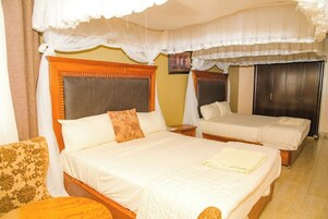 Wifi gratis y ropa de cama 