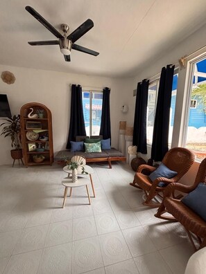 Living area - CASA MITTOZ HOLBOX (Isla Holbox)