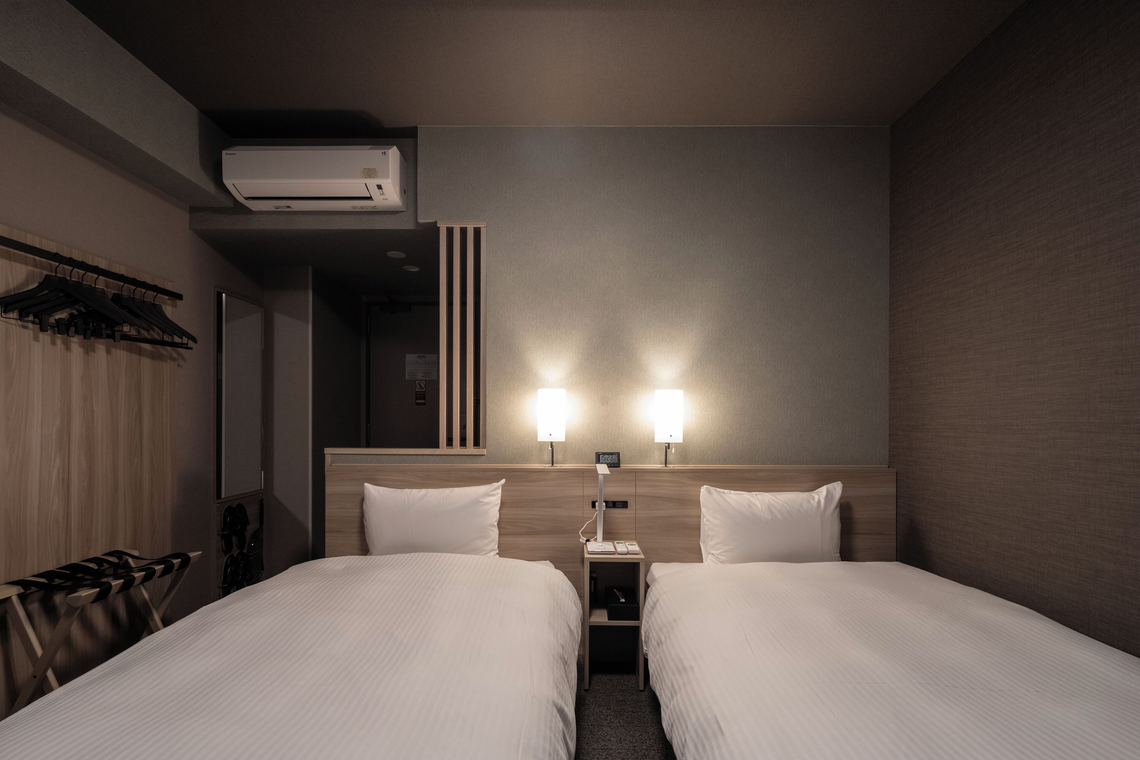 트윈룸, 금연 | 책상, 노트북 작업 공간, 다리미/다리미판, 무료 WiFi