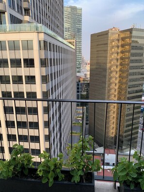 Property grounds - Comfortable, well-equipped studio apartment, centrally located with spectacular views and amenities (Ciudad de México)