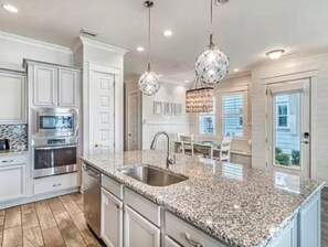 Fridge, microwave, oven, stovetop - Gorgeous 30A Home in Prominence with Golf Cart + Bikes (Santa Rosa Beach)