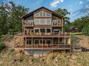 Exterior - Cabin with Breathtaking Views, Hot Tub & Game Room (Sevierville)