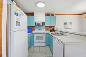 Fridge, microwave, oven, stovetop - Breathe Easy | 620 ft to the beach | Community Pool (Corolla)