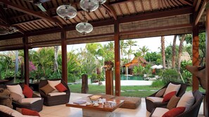 Terrace/patio - Dea Villas - Villa Sati by Elite Havens (Canggu)