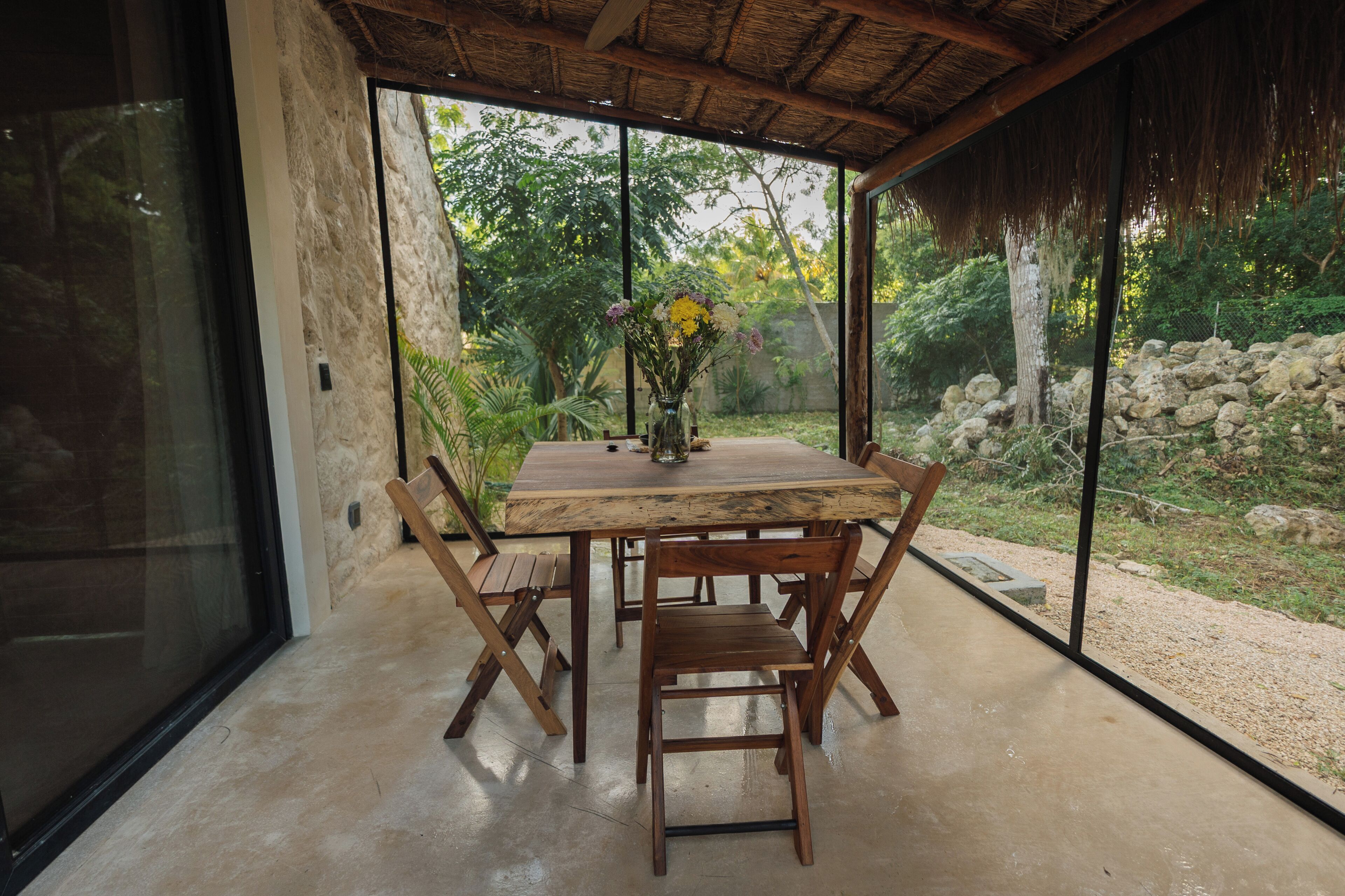 Luxury-Haus, Gartenblick | Esszimmer